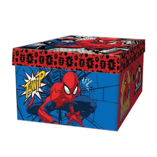 Diakakis Κουτί Αποθήκευσης Spiderman 33x24x18cm (000508320)