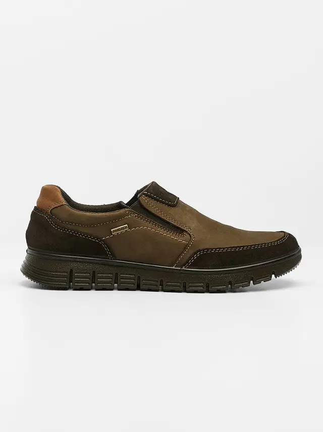 Imac Sneakers Ανδρικό δέρμα Nubuck Καφέ IMA/202038 CAFFE - 46 2
