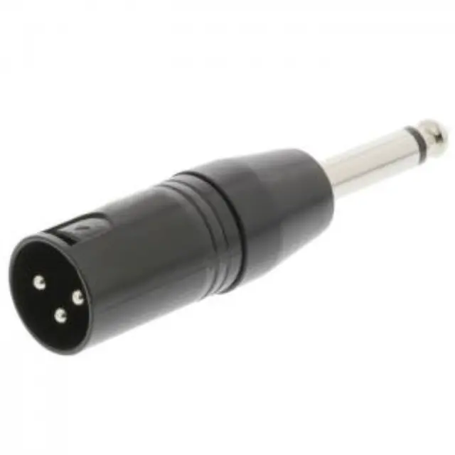 Αντάπτορας XLR 3-Pin αρσ. σε 6.35 mm mono αρσ. 2