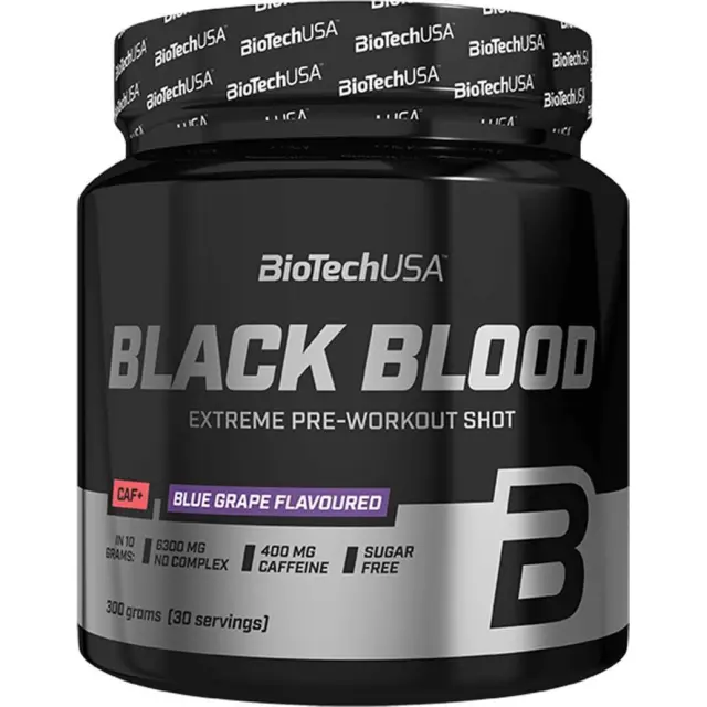 Biotech USA Black Blood Caf 300gr Blue Grape