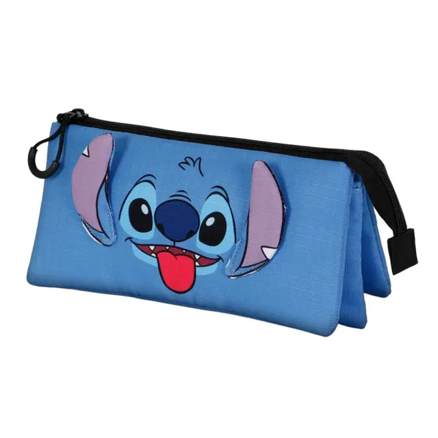 Κασετίνα τριπλή Lilo and Stitch Blue Triple Pencil Case Lilo and Stitch Cool 06355