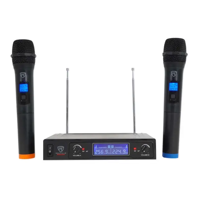 Ασύρματο σύστημα καραόκε με 2 μικρόφωνα Karaoke AK-960