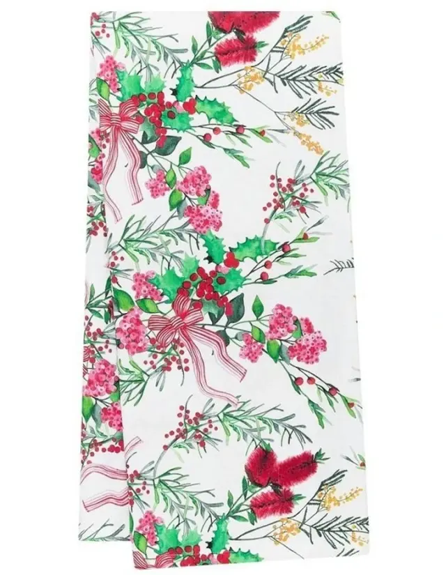 Maxwell & Williams Festive Flor Cotton Tablecloth Τραπεζομάντηλο Βαμβακερό 270X150Cm