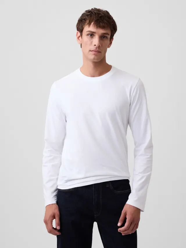 Ανδρική Μπλούζα Everyday Soft Crewneck White