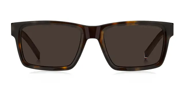 Tommy Hilfiger Unisex Γυαλιά Ηλίου με Καφέ Σκελετό και Καφέ Φακό TH2309/S 086/70 3