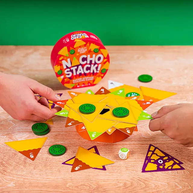Επιτραπέζιο με κάρτες Nacho Stack! Professor Puzzle - BT-17 3