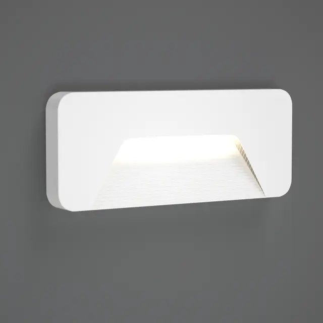 it-Lighting Kentucky LED 3W 3CCT Outdoor Wall Lamp White D:22cmx8cm (80202020) 2