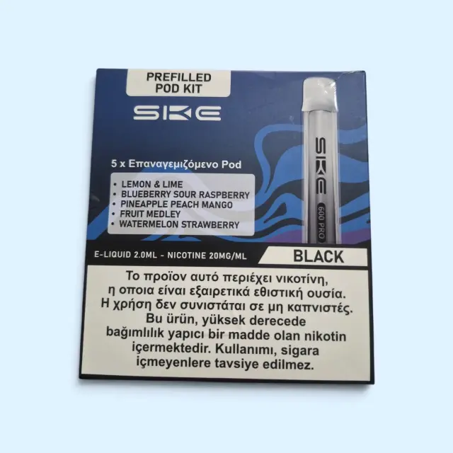 SKE Prefilled Pod Kit Black Edition (5xPods 20mg/ml)