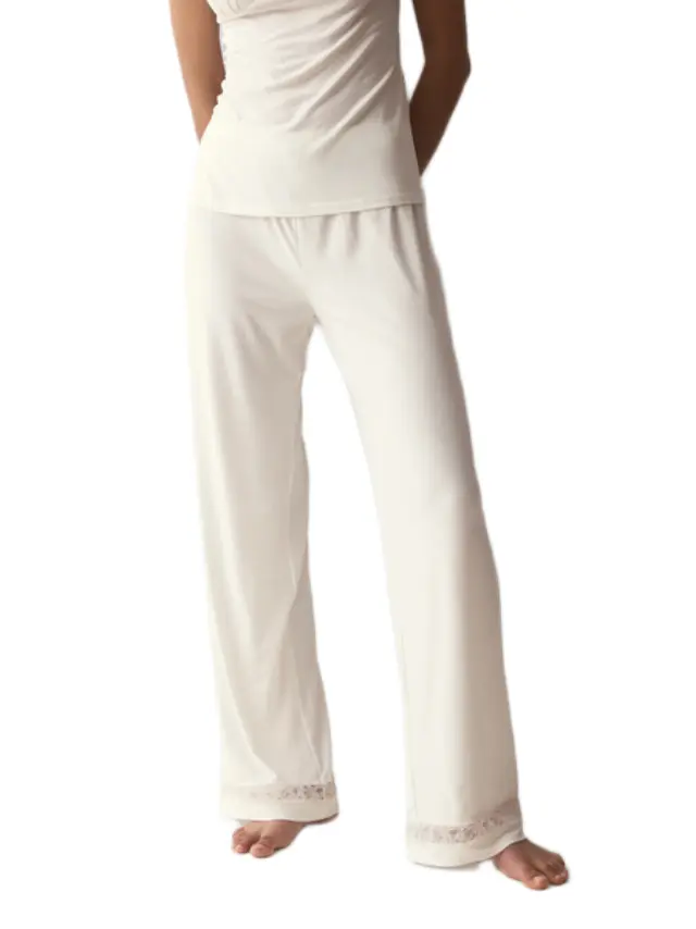 Triumph Comfort Allure Trousers γυναικείο παντελόνι πυτζάμας 10229163-1 2