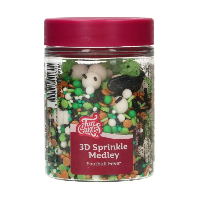 FunCakes 3D Sprinkle Medley - Ποδόσφαιρο - 70γρ.
