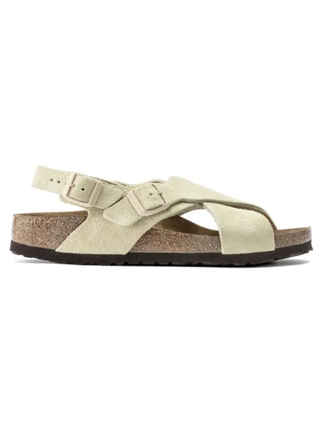 Birkenstock Πέδιλα Γυναικείο δέρμα suede Μπεζ BIR/TULUM SOFT 1021535 ALMOND 3