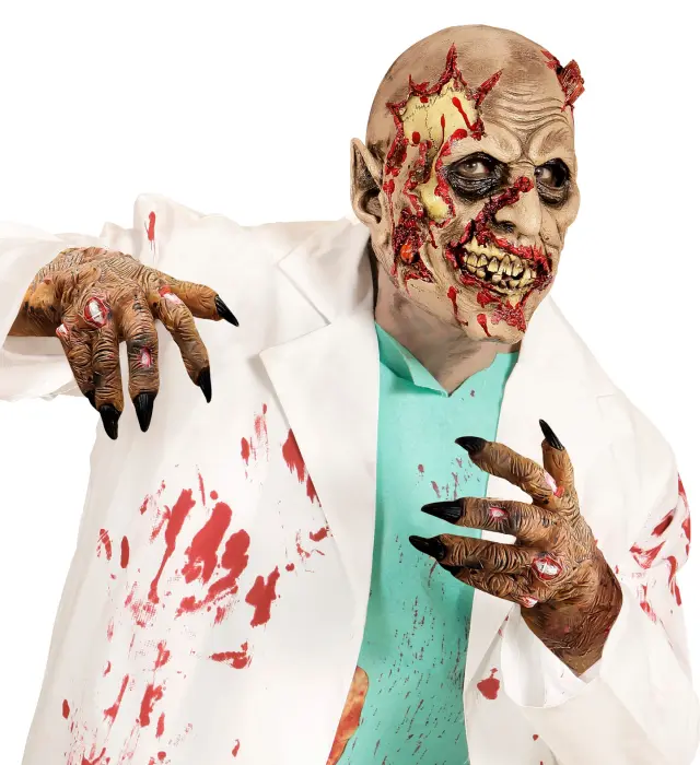 Αποκριάτικο Αξεσουάρ Γάντια Zombie (Widmann) (W-00215) 3