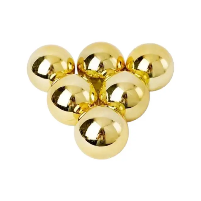 Σετ Χριστουγεννιάτικες μπάλες - 8cm - 6pcs - 326086 - Silver