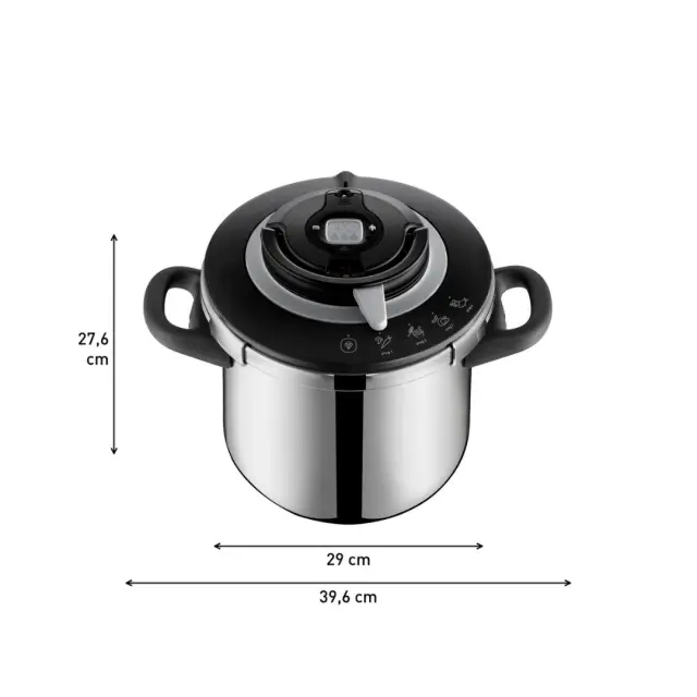 ΧΥΤΡΑ ΤΑΧΥΤΗΤΟΣ CLIPSO+ CHEF 10L P45515 TEFAL 2