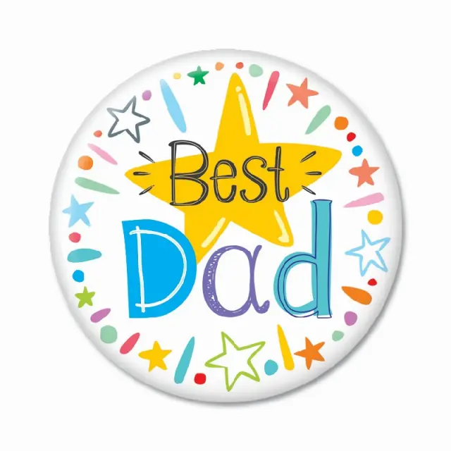 Thinkofme Μαγνητάκι μεγάλο (5,9cm): Best Dad