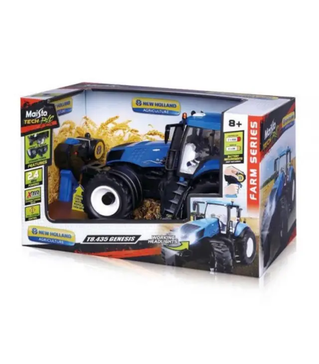 Τηλεκατευθυνόμενο Τρακτέρ Maistro 1/16 RC New Holland T8.435 Genesis / 82721 (MAISTO)