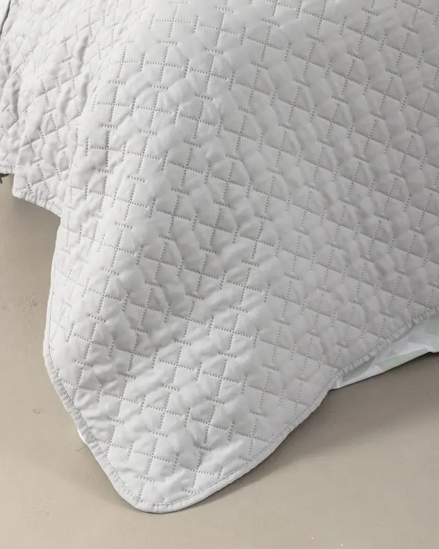 Nima Home Κουβερλί Γίγας 240x260 - Arden Gray / Mint Γκρι, Μέντα, Πράσινο 2