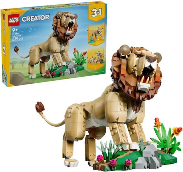 LEGO Creator 3in1 Wild Animals: Majestic Lion / 31386 (Lego)