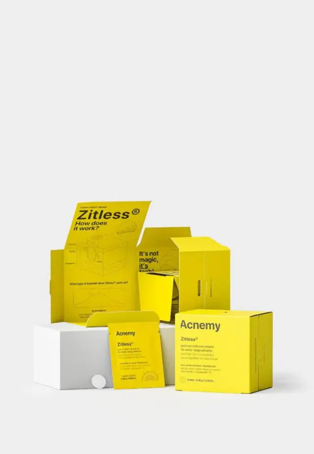Niche Beauty Lab - Acnemy - Zitless - Επίθεμα με μικροβελόνες για σπυράκια πρώιμου σταδίου 5τμχ