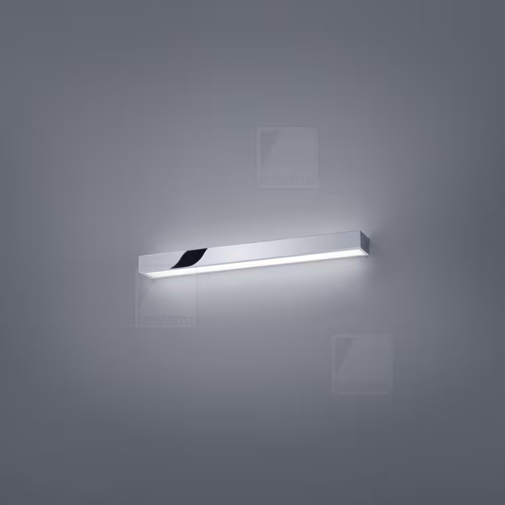 THEIA Φωτιστικό Τοίχου LED Chrome IP44 19W 2900K 600mm Χρώμιο