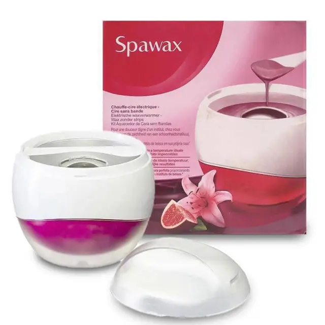 SPAWAX ΗΛΕΚΤΡΙΚΗ ΚΕΡΙΕΡΑ ΓΙΑ ΖΕΣΤΟ ΚΕΡΙ ΜΕ ΣΠΑΤΟΥΛΑ ΡΟΖ 150ml TY-0070