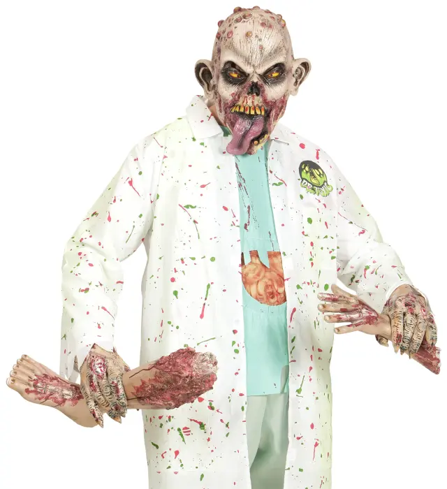 Αποκριάτικο Αξεσουάρ Μάσκα Zombie (Widmann) (W-00510) 3