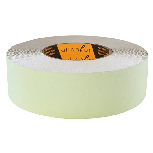 ALLCOLOR GAFFER-TAPE Safety-Tape - Anti-Slip - 50mm x 18m phosphor (530-50 PH)