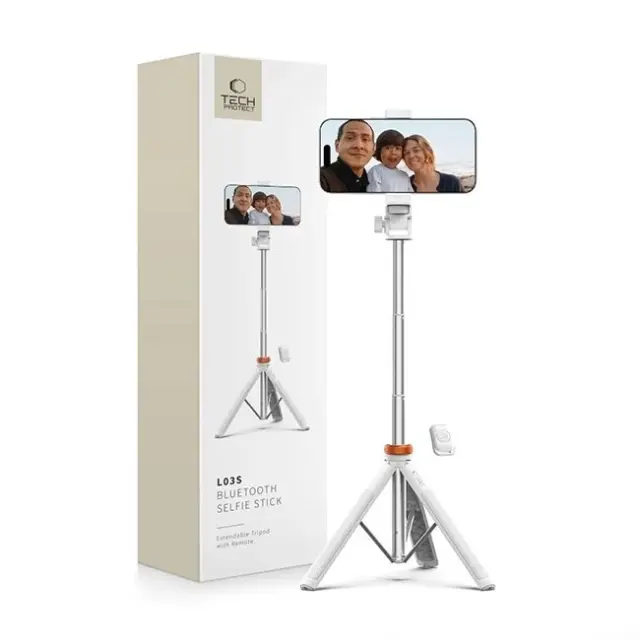 Tech-Protect Τρίποδο L03S White