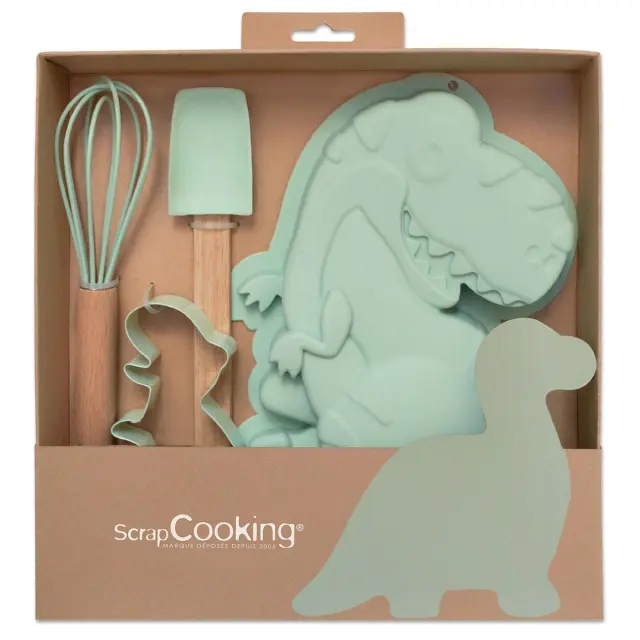 Scrapcooking Σετ Δεινόσαυρος - 4τμχ -