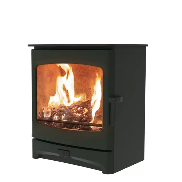 Charnwood Aire 7 Low Stand Green Σόμπα ξύλου 2