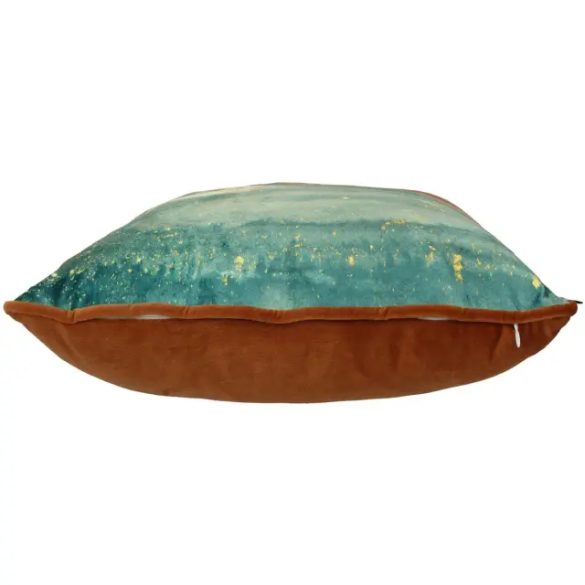 Μαξιλάρι Αχάτης Πολύχρωμο Βελούδο 45x45cm 2