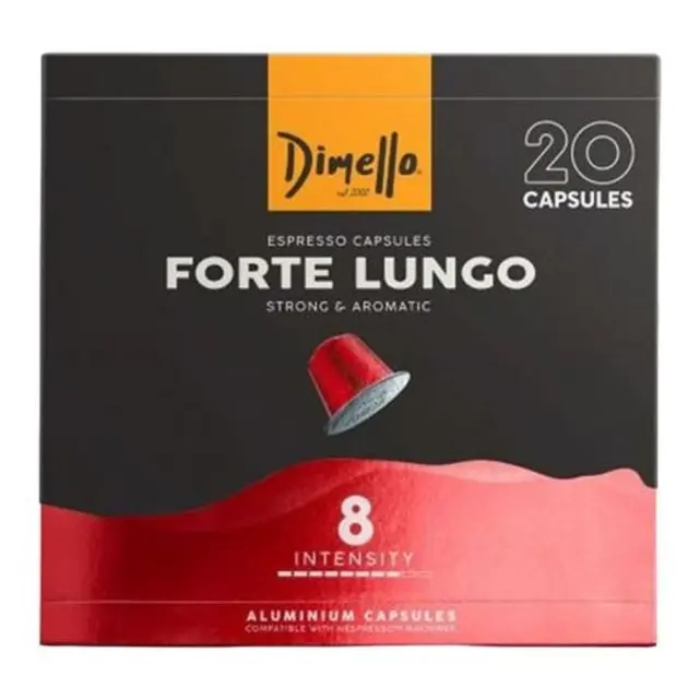 Dimello Forte Lungo Κάψουλες Nespresso 20τμχ