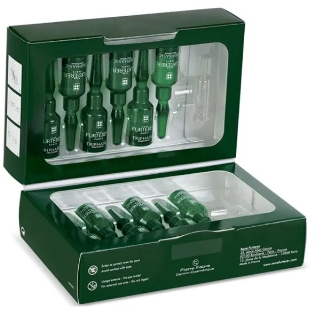 René Furterer Triphasic Serum κατά της Αντιδραστικής Τριχόπτωσης 12 x 5ml 2