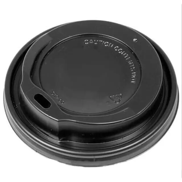 Καπάκι Πιπίλα 8-12oz 100τεμ. Μαύρη