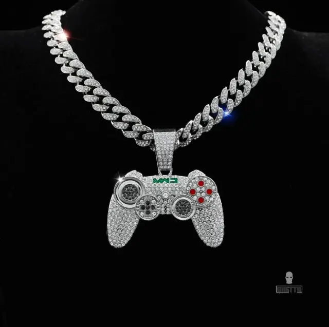 Ghetto Hip Hop Controller PS Game Pendant Necklace 2