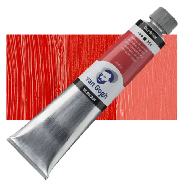 Λάδι Talens Van Gogh - 314 Cadmium Red Medium - 60ml