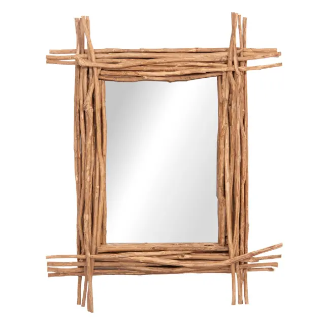 ΚΑΘΡΕΠΤΗΣ ΤΟΙΧΟΥ TWIGGER HM4442 DRIFTWOOD ΣΕ ΦΥΣΙΚΟ ΧΡΩΜΑ 80x15x100Υεκ - Single Size 3