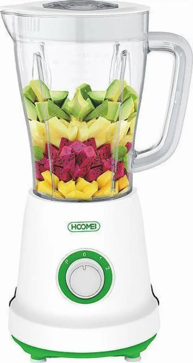 Hoomei HM-6725G Μπλέντερ 1.5lt 500W Μαύρο