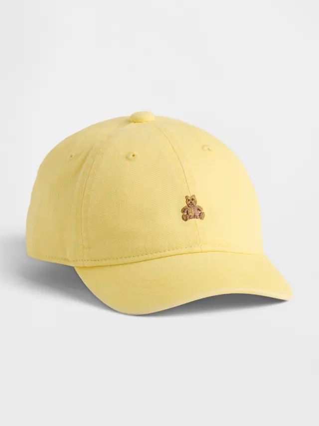 Νηπιακό Καπέλο Baseball Brannan Bear με Eπεξεργασία Overdye Spring yellow