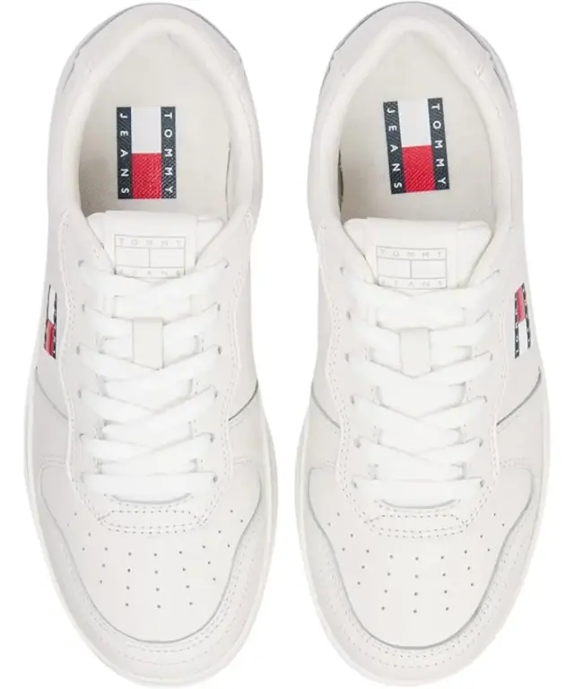 Tommy Hilfiger - Γυναικεία Sneakers The Greenwich Leather EN0EN03006-YBL Εκρού 3