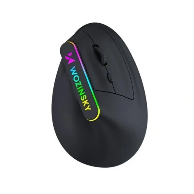 Wozinsky Mouse Gaming WMG-1164 Wireless Ergonomic Vertical 3600DPI with RGB Backlight Black