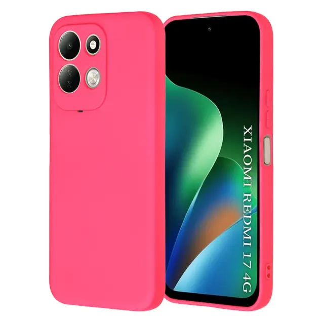 Techsuit® SoftFlex Θήκη για Redmi 17 4G/5G- Poco C95 Pro 4G -Hot Pink