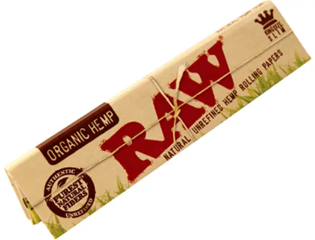 Raw Αυθεντικά αλεύκαντα χαρτάκια King Size -32 φύλλα