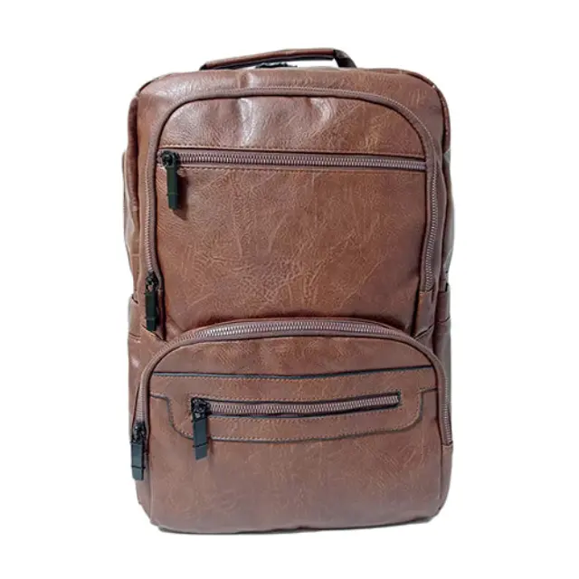 Σακίδιο Πλάτης MCAN Camel Δερματίνη 40x32x15cm LF Z717