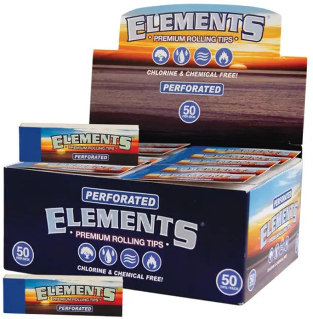 Elements Tips Perforated Τζιβάνα - Σπαστή 50τεμ.