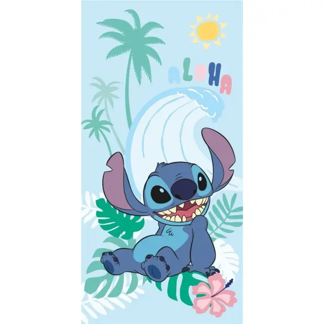 Πετσετα LILO and STITCH - Aloha - Beach Towel 100% Βαμβακερο - 70x140cm