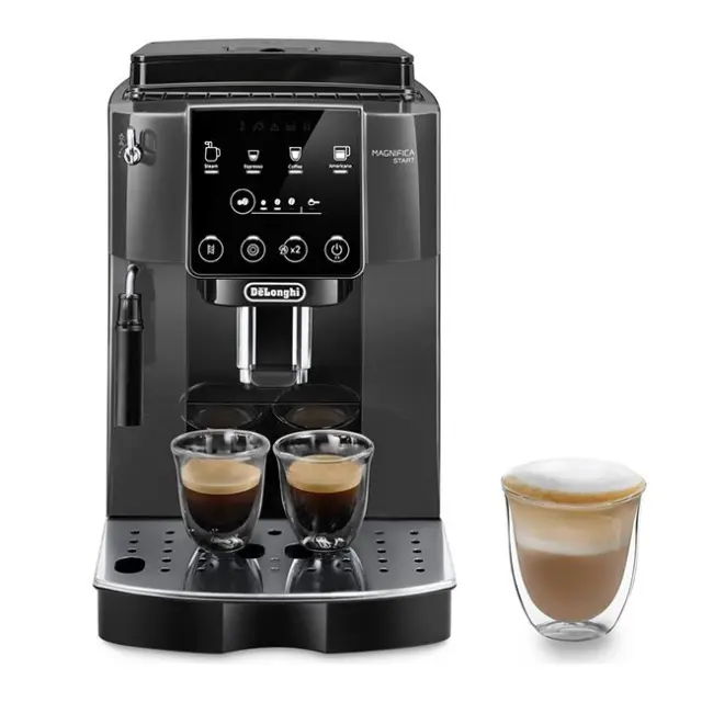 De'Longhi Αυτόματη Μηχανή Espresso Magnifica Start Titanium 1450W 15bar Black (ECAM220.91.TB)
