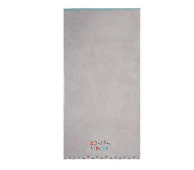 ΠΕΤΣΕΤΑ ΒΑΜΒ.DON T GROW UP 70X130 GREY - NEF NEF 2