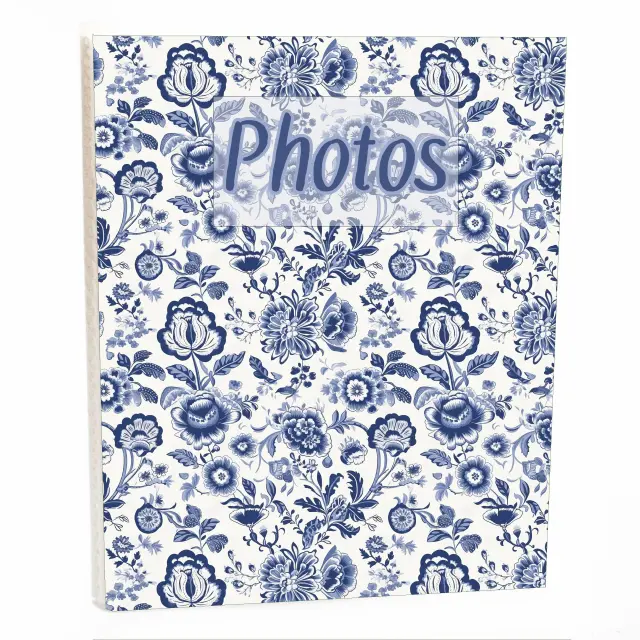 Άλμπουμ pocket με θήκες για 36 φωτογραφίες 10Χ15 BLUE DELFT