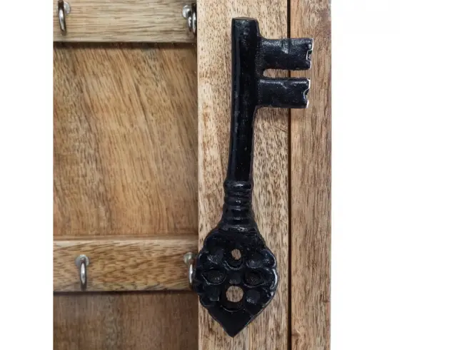 Ξύλινη Επιτοίχια Κλειδοθήκη Atmosphera Amalia Key Box με 8 θέσεις και διαστάσεις 30x8x40cm 167062 3